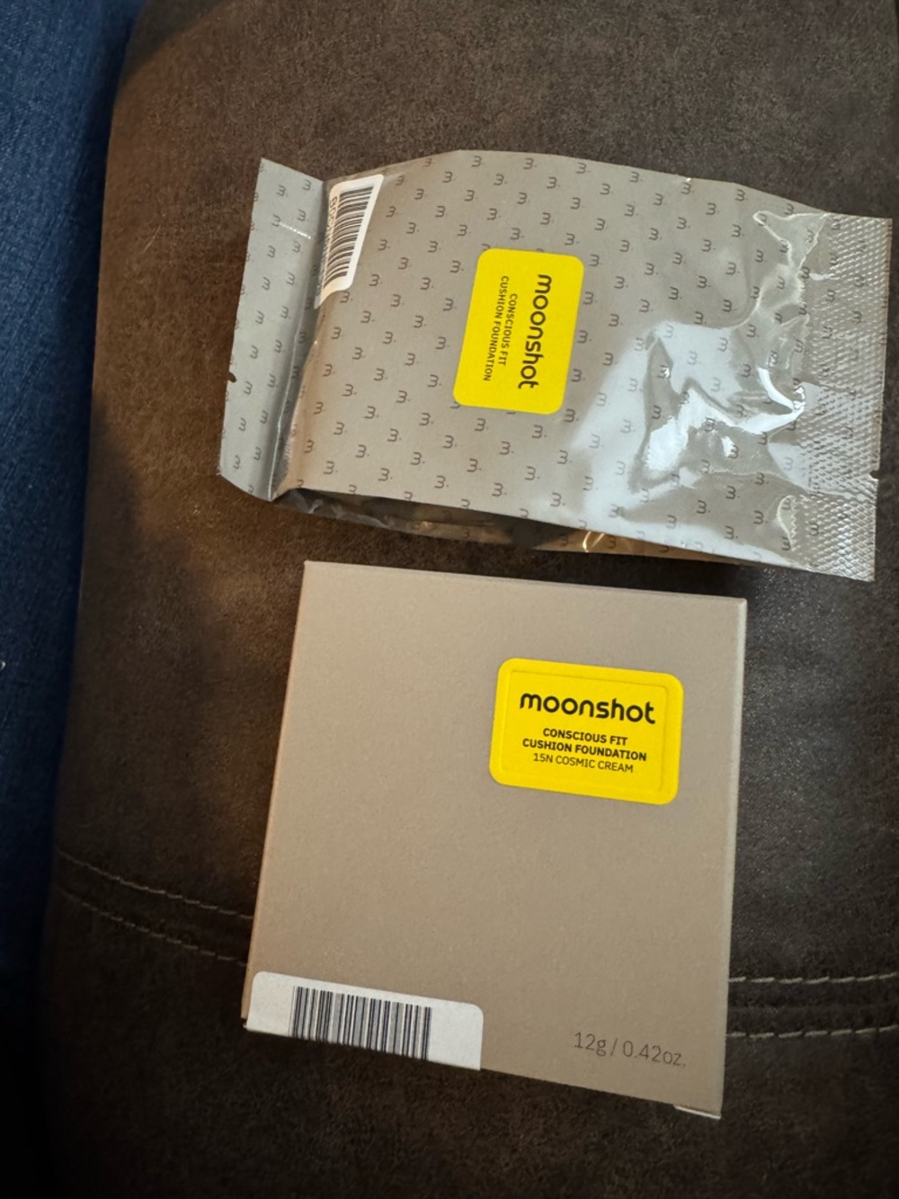 Moonshot Conscious Fit Cushion Foundation - 15N Cosmic Cream (Beige) 1 Refill